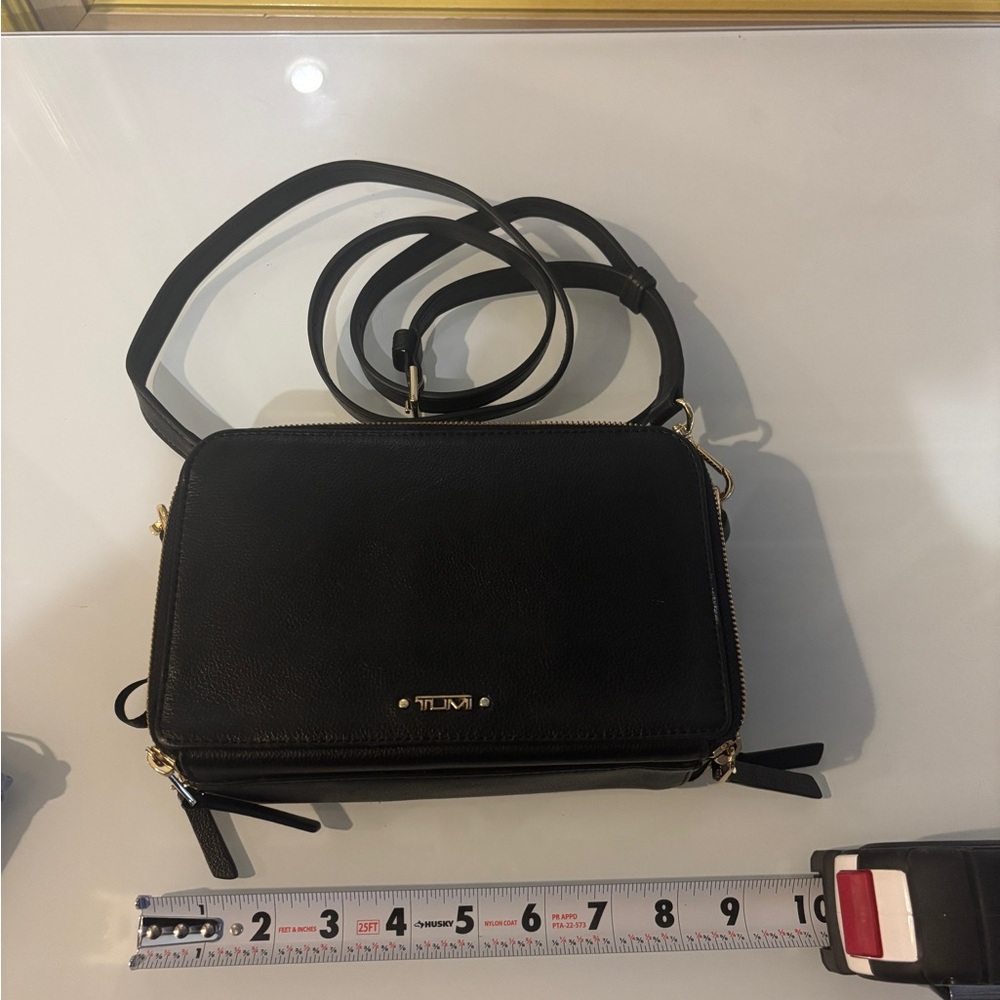 Tumi Black Crossbody Bag